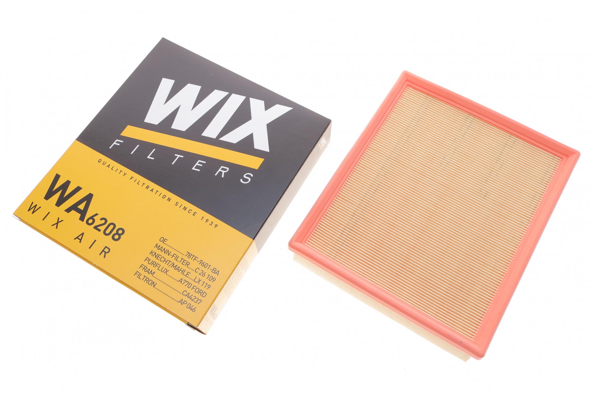 WA6208 WIX FILTERS